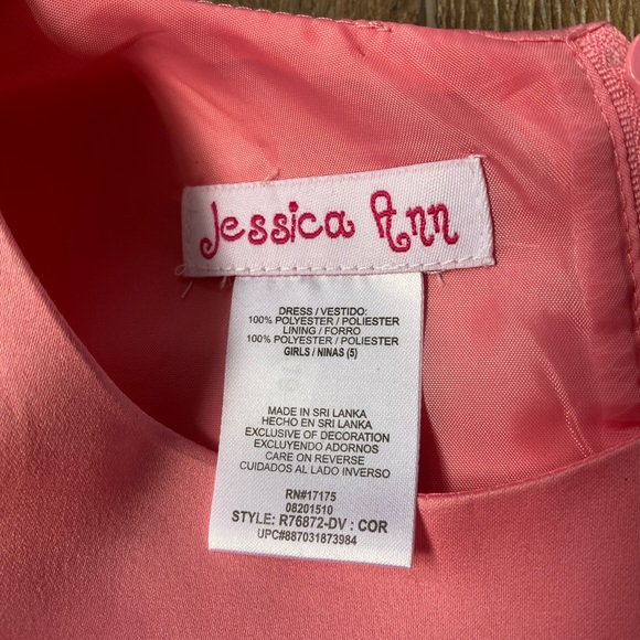 Girl party dress size 5 - Picture 5 of 5